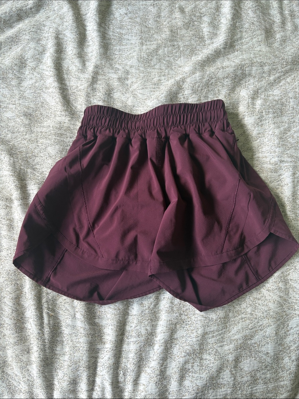 lululemon athletica Plum Athletic Skort Shorts